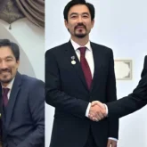 Танымал актер президенттен алған марапатын ұстазына арнады