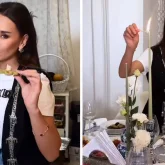 «Мақтанып қоймайды»: Үйінде қонақ күткен Динара Сәтжан тағы да сынға қалды (ВИДЕО)