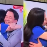 Сүйісіп тұрған үштік