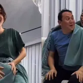 «Ұяттан жұрдай»: Әйелін мойнына отырғызып алған Қайрат Әділгерей көпшіліктен оңбай сөз естіді (ВИДЕО)