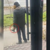 Алматы көшелерінде «тапанша» ұстаған ер адам бойжеткенді аңдып, артынан қуған (ВИДЕО)