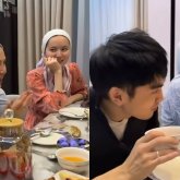 «Ұлы мен келінінің ортасында отыр»: Майғазиевтің әйелі тағы да жұртқа жақпай қалды (ВИДЕО)