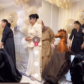 «Бала тұншықты ғой»: Абай Бегейдің құдағиы елде жоқ ырым жасап сынға қалды (ВИДЕО)