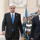 Тоқаев Ақордада Пашинянды салтанатты түрде қарсы алды