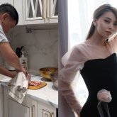 «Келіннің жағдайын жасап»: Нұртас Айдарбеков тамақ істеп жүргенін айтты (ВИДЕО)