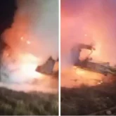 Ақмола облысында автобус экскаватормен соқтығысып, бірнеше адам жарақат алды