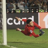 УЕФА Темірлан Анарбековтың сейвін үздіктер қатарына қосты (ВИДЕО)