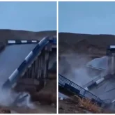 Түркістан облысында көпір құлап түсті