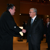 Тоқаев атақты сумошы Ерсін Балтағұлмен кездесті