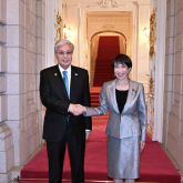 Тоқаев Жапонияда Акасака мемлекеттік сарайына барды