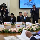 Мемлекет басшысы Жоғары Еуразиялық экономикалық кеңестің шағын құрамдағы отырысына қатысты