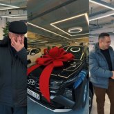 «Әкенің орны бөлек»: Жан Ахмадиев қайын атасын жылатты (ВИДЕО)