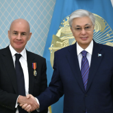 Президент Йохан Элиашты II дәрежелі «Достық» орденімен марапаттады