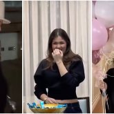 «Аналық жүрегім шыдатпады»: Мөлдір Мұқанова қызына тосынсый жасады (ВИДЕО)