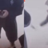 Қарағандыда жолаушы автобустан құлап кетті (ВИДЕО)