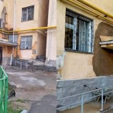Миллиардқа салынған үйдің сиқы осы ма? Шымкентте жаңа үйдің қабырғасы қақ айырылған
