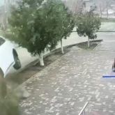 Түркістан облысында әйел жүргізуші екі баланы қағып кетті (ВИДЕО)