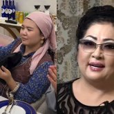 «Бағы мен бақыты жұғысты болсын»: Мақпал Жүнісова блогер Ырысбаланың қызына сый жасады (ВИДЕО)