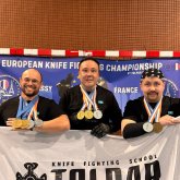 Қазақстандық спортшылар Францияда өткен спорттық пышақ жекпе-жегінен Еуропа чемпиондары атанды