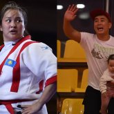 «Баласын құлата жаздады»: Қарындасына қолдау көрсеткен ер адам көпті сүйсіндірді (ВИДЕО)