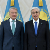Қасым-Жомарт Тоқаев Сбербанктің басқарма төрағасы Герман Грефті қабылдады