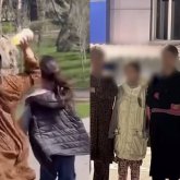 Шаштарын тартып, тас лақтырған: Алматыда бір топ қайыршы тұрғындарға шабуыл жасады (ВИДЕО)