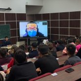 Елордалық студенттерге есірткі қылмысы туралы телекөпір өткізілді