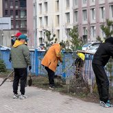 Әкелер де шықты, прокурор клубы да жұмылды: №73 мектепте «Таза Қазақстан» акциясы қалай өтті