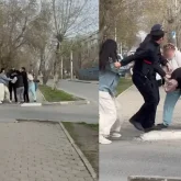 Ерекше балаларға тіл тигізген блогер Қостанайда төбелес шығарды (ВИДЕО)