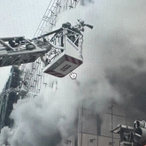 Қаза тапқандар бар: Мәскеудегі құрылыс алаңында ірі өрт болды