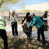 Очистка водоемов и набережных: в столице проходит экоакция «Мөлдір бұлақ»