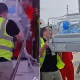 Шұғыл рейс: Таиландтан анасы мен сәбиі Алматыға жеткізілді