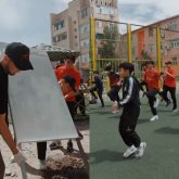 «Дала Қырандары» Қызылордада бұқаралық спорт акциясын өткізді (ВИДЕО)