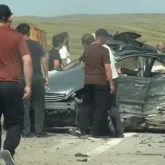Жамбыл облысында жантүршігерлік жол апаты болды (ВИДЕО)