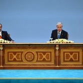 Тоқаев пен Кипр президенті келіссөздер қорытындысы бойынша брифинг өткізді