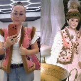 «Бұл енді толық менікі!»: Баян Алагөзова «Қыз Жібек» камзолының дәлме-дәл көшірмесін тіктірді (ВИДЕО)