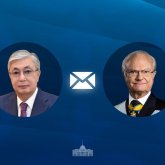 Тоқаев Швеция Королі XVI Карл Густавты құттықтады