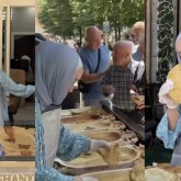 Стамбулда 500 шелпек таратқан Тұрсынбаева көпті тәнті етті (ВИДЕО)