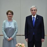 Тоқаев ЕҚДБ президентімен кездесті: Қазақстанға инвестиция көлемі рекордтық деңгейге жетуі мүмкін