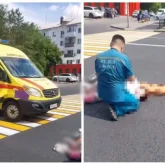 Павлодарда жедел жәрдем көлігі жаяу жүргіншіні қағып кетті