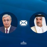 Президент Қатар Әміріне көңіл айтты