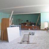 Петропавлда мектепте жөндеу жұмыстары кезінде екі әйел биіктен құлап кетті