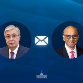 Мемлекет басшысы Сингапур Президентіне құттықтау жеделхатын жолдады