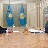 Мемлекет басшысы Батыс Қазақстан облысының әкімі Нариман Төреғалиевті қабылдады