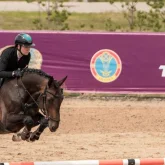 Қазақстандық спортшылар ат спорты жарысында топ жарды