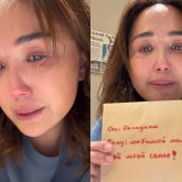 «Айып етпеңіздер…»: Ләйлә Сұлтанқызы ұлдары туралы айтып жылады (ВИДЕО)