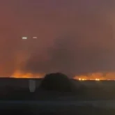 Петропавл маңында құрғақ шөп өртеніп, өрт аумағы ұлғайды