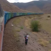 Жетісу облысында машинист жалғыз өзі дала кезген 4 жасар баланы құтқарды