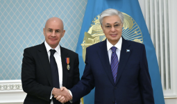 Президент Йохан Элиашты II дәрежелі «Достық» орденімен марапаттады