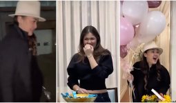 «Аналық жүрегім шыдатпады»: Мөлдір Мұқанова қызына тосынсый жасады (ВИДЕО)